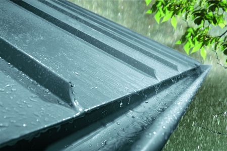 prePATINA ECO ZINC blaugrau wetterfest Dach