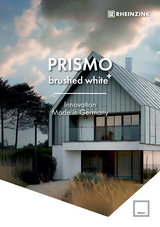 Factsheet RHEINZINK-PRISMO brushed white+